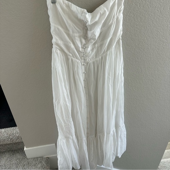 Anthropologie mare mare Island Flounced Maxi Dress - Picture 3 of 13